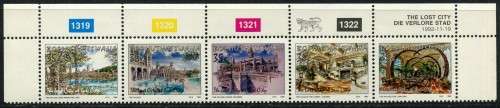 Bophuthatswana - 1 Control Strip of 5 - 1992 - MNH