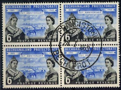 Becuanaland - Block of 4 - 1960 - Used