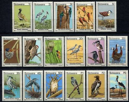 Botswana - Birds - 1978 - MNH