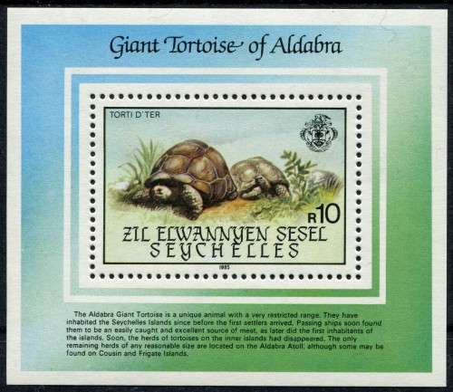Seychelles - Miniature Sheet - 1985 - MNH