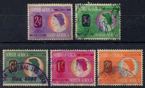 Union of SA - Revenue - 1954 - Used