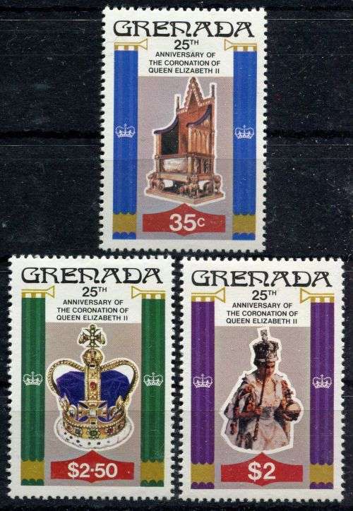 Grenada - QEII 25th Anniversary of Coronation 1978 - MNH