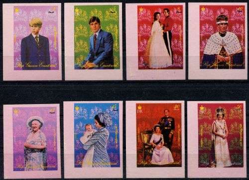 Equatorial Guinea - Imperforated - QEII 25th Anniversary of Coronation 1978 - MNH
