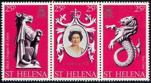 St. Helena - QEII 25th Anniversary of Coronation 1978 - MNH