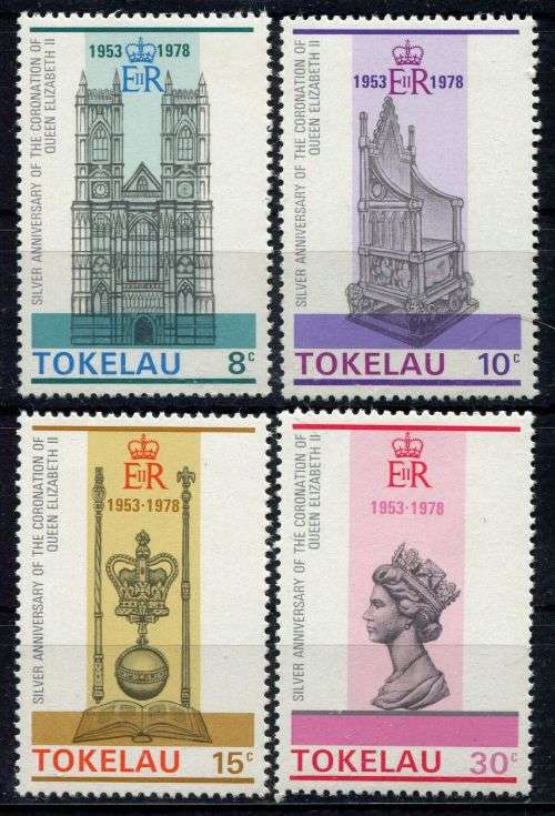 Tokelau - QEII 25th Anniversary of Coronation 1978 - MNH