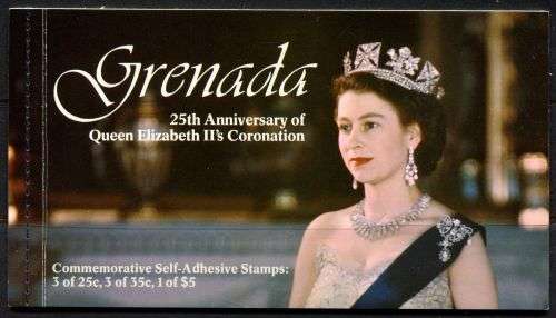 Grenada - Complete Booklet - QEII 25th Anniversary of Coronation 1978