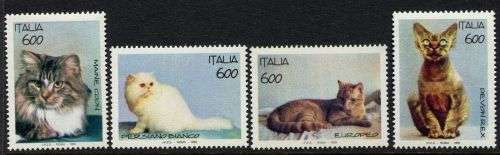 Italy - Cats - 1993 - MNH