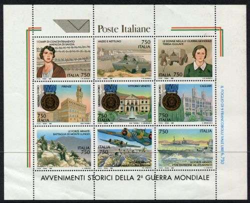 Italy - 1995 - MNH - Some Creasing