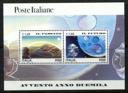 Italy - Miniature Sheet - 2000 - MNH