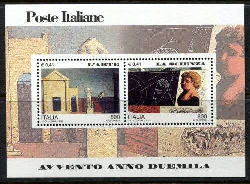 Italy - Miniature Sheet - 2000 - MNH