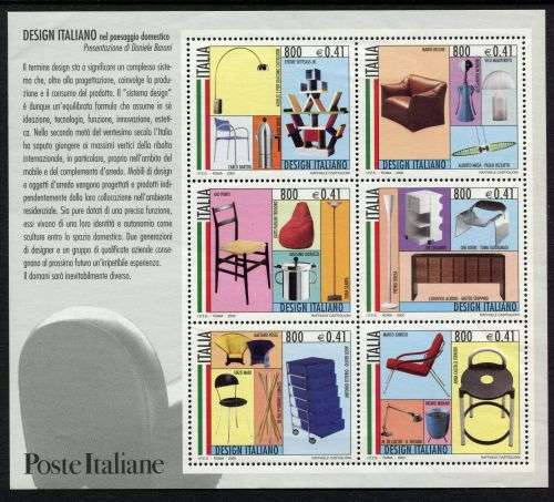 Italy - Miniature Sheet - 2000 - MNH