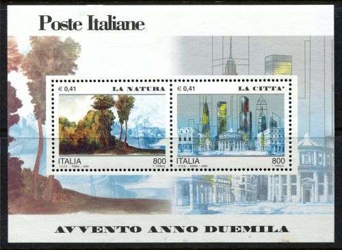 Italy - Miniature Sheet - 2000 - MNH