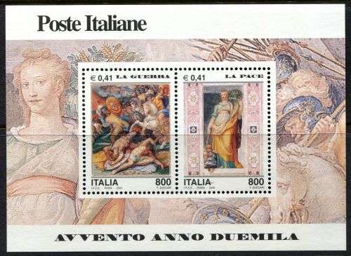 Italy - Miniature Sheet - 2000 - MNH