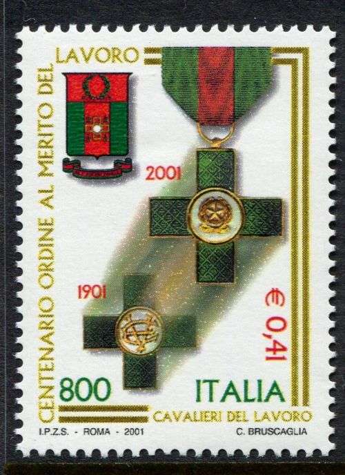 Italy - 2001 - MNH