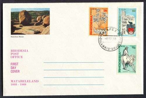 Rhodesia - FDC - 1968