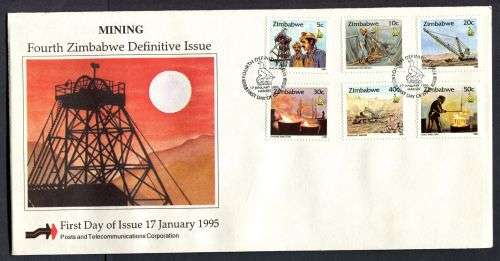 Zimbabwe - 3 x FDC`s - 1995