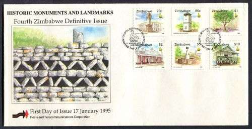 Zimbabwe - 3 x FDC`s - 1995