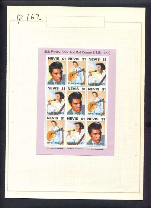 Music - 1 Miniature Sheet Mounted(Hinged) on Old Album Page
