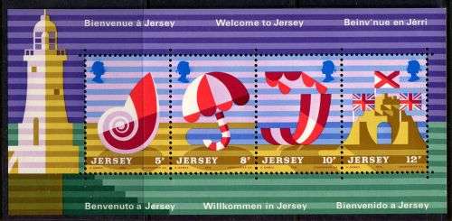 Jersey - Miniature Sheet - 1975 - MNH