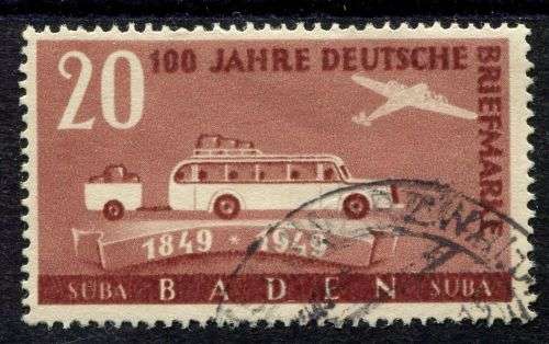 Germany/Baden - 1949 - Used