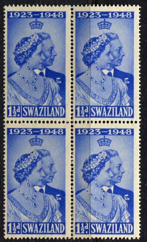 Swaziland - Block of 4 - 1948 - MNH