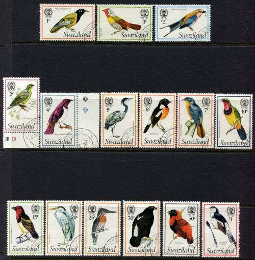 Swaziland - Birds - 1976 - Used(CTO)