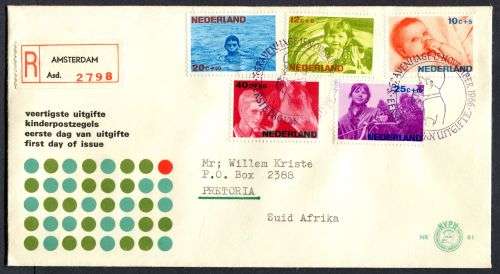 Netherlands - FDC - 1966