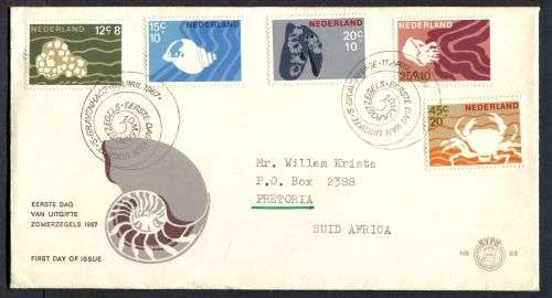 Netherlands - FDC - 1967
