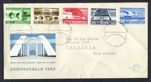 Netherlands - FDC - 1968