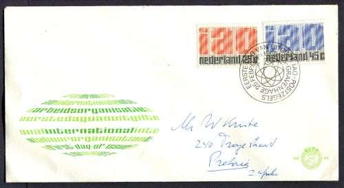 Netherlands - FDC - 1969