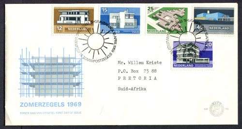 Netherlands - FDC - 1969