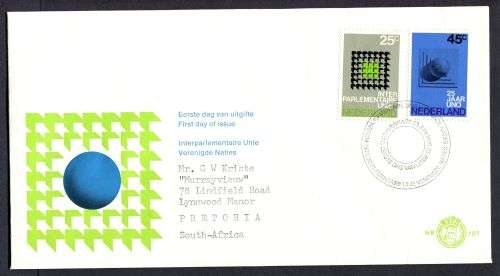 Netherlands - FDC - 1970