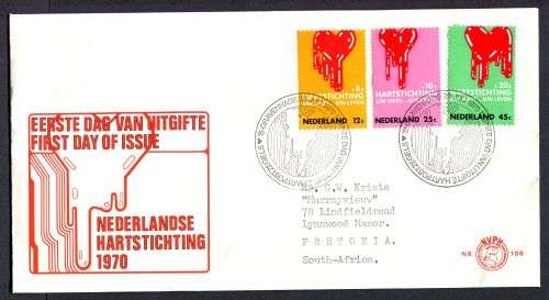 Netherlands - FDC - 1970