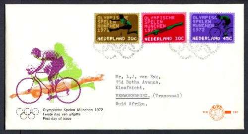 Netherlands - FDC - 1972