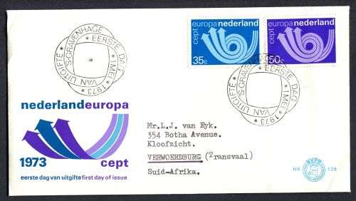 Netherlands - FDC - 1973