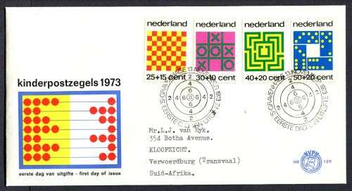 Netherlands - FDC - 1973