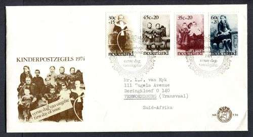 Netherlands - FDC - 1974