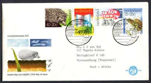 Netherlands - FDC - 1976