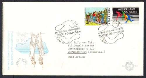 Netherlands - FDC - 1976