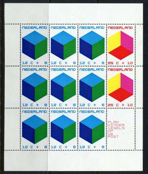 Netherlands - Miniature Sheet - 1970 - MNH