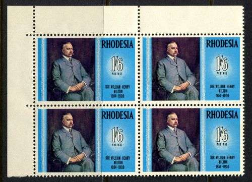 Rhodesia - 1 Corner Block of 4 - 1969 - MNH