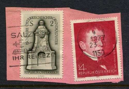 Austria - Used on Piece