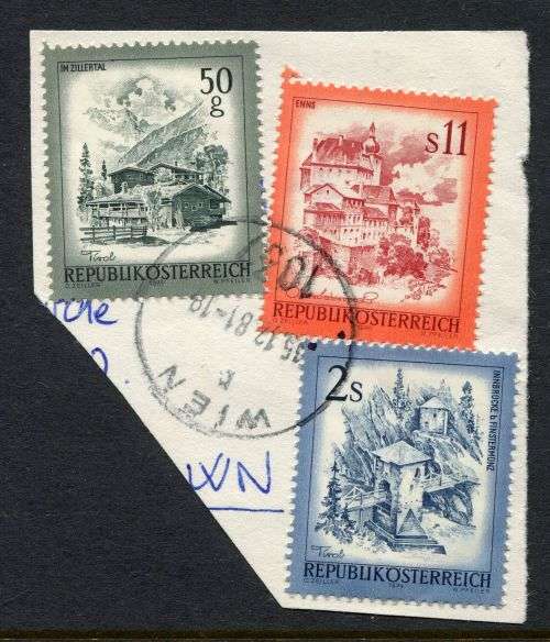Austria - Used on Piece