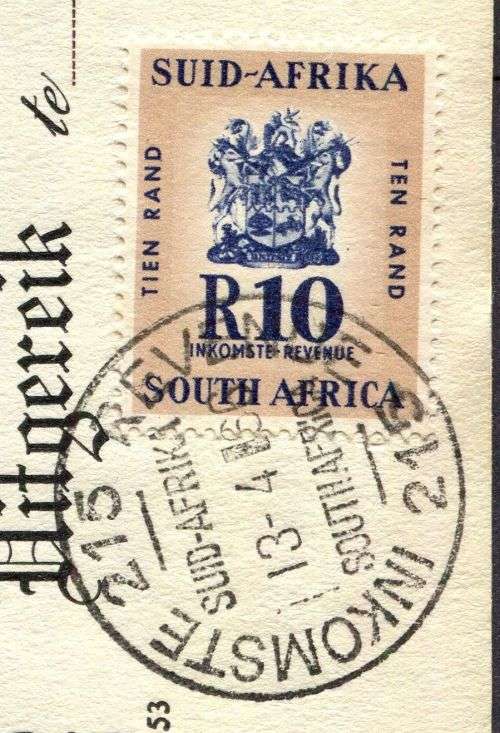 RSA - Revenue Document - Certificate No. 10