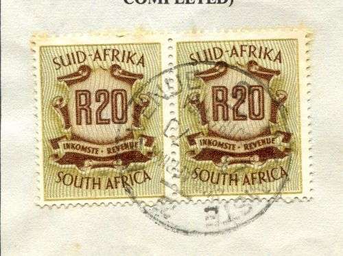 RSA - Revenue Document - Certificate No. 1