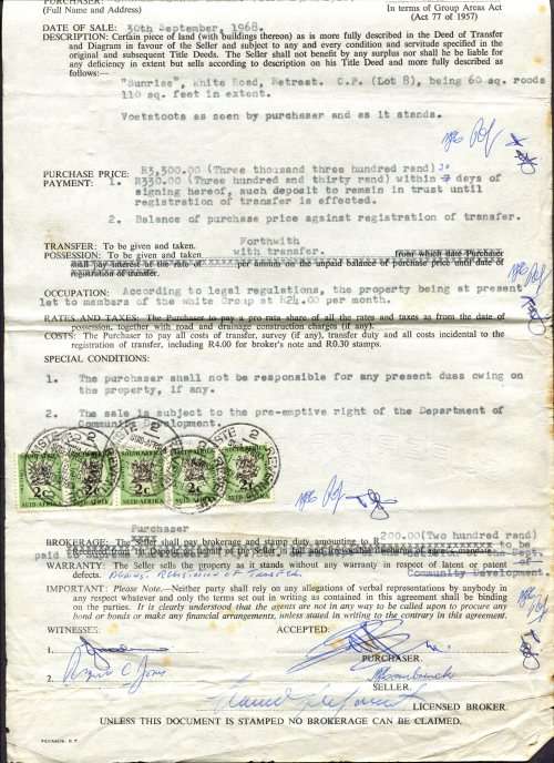 RSA - Revenue Document