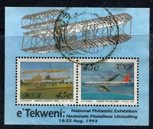 RSA - Miniature Sheet - 1993 - Used