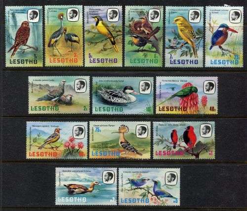 Lesotho - Birds - 1981 - MNH