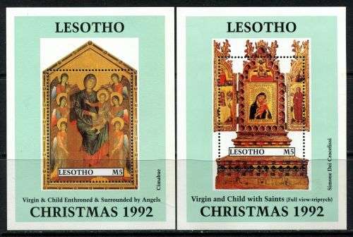 Lesotho - Set of 2 Miniature Sheets - 1992 - MNH