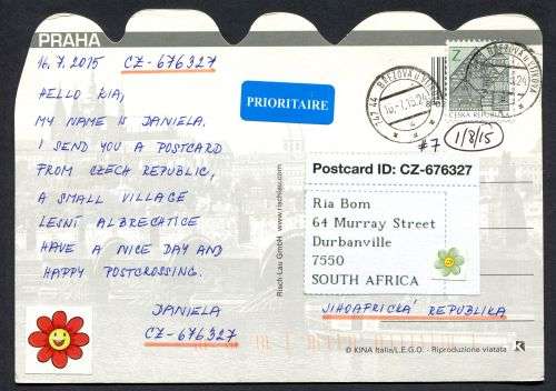 Czechia - Modern Used Post Card